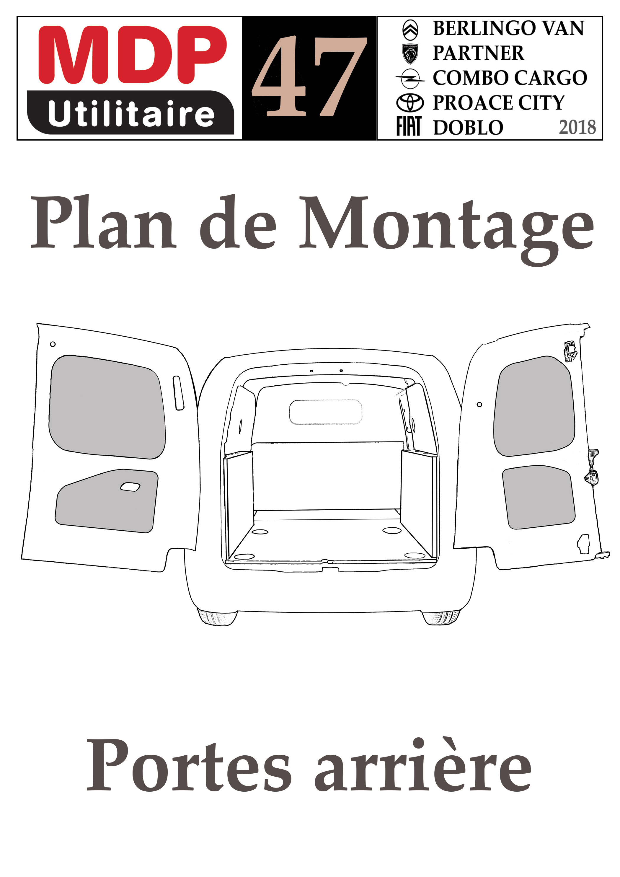 Notice 47-4 Portes arrière